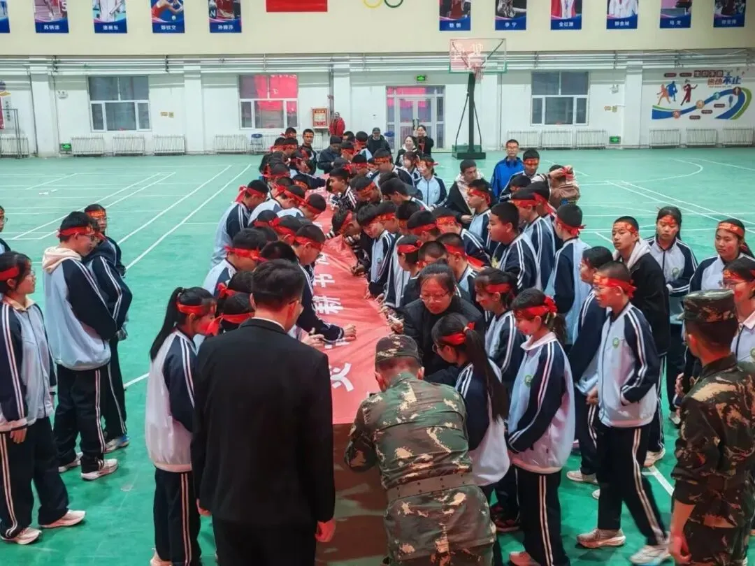 百日誓师砺初心 同心逐梦向中考——第二师二二三团中学2026届九年级百日誓师大会圆满举行 第23张