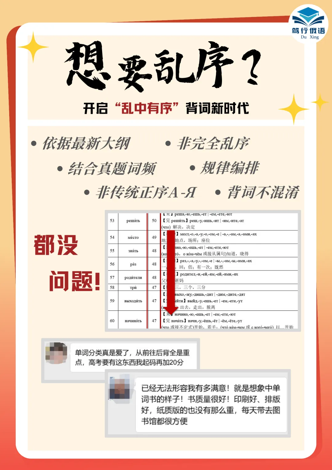 高考俄语真题词频单词书!变格+变位+接格,一册封神! 第5张