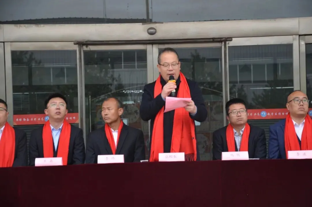 【师力成才 思贤实验】“百日冲刺,圆梦中考”——初三百日誓师大会 第11张