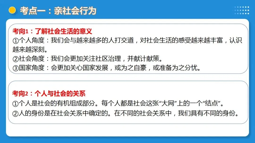 2026年中考道德与法治一轮复习 课时20 走进社会生活 勇担社会责任(复习课件) 第18张