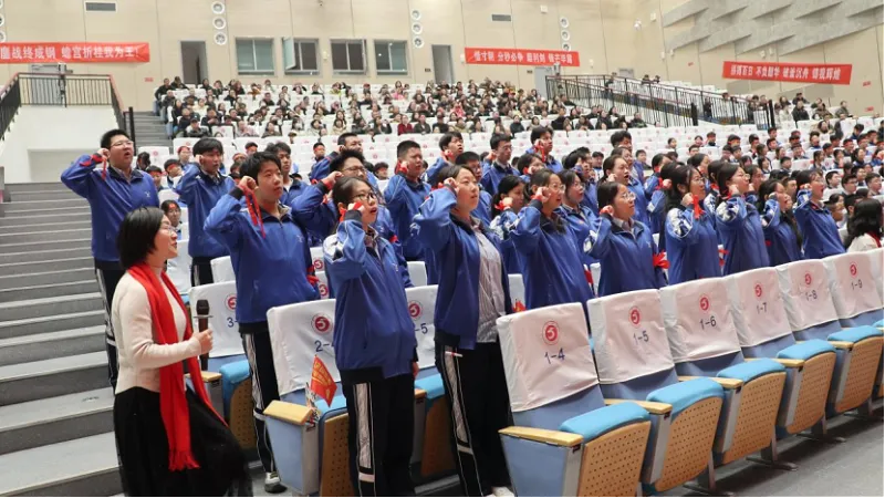 百廿文脉承薪火,百日砺剑赴中考|太原五中2026届初三中考百日筑梦活动圆满举行 第35张