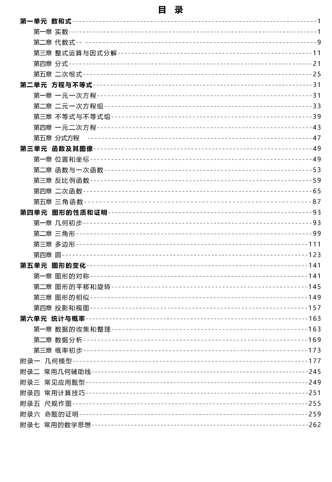 转发集赞第626期——中考知识点·几何模型(优化版) 第3张