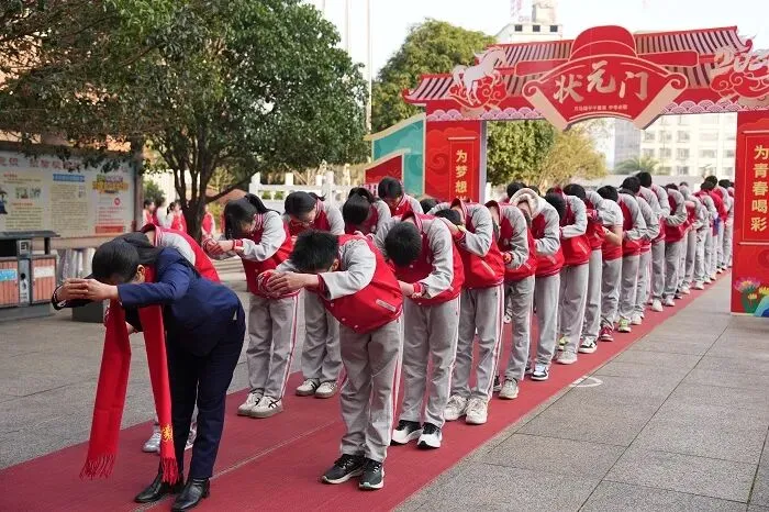 策马扬鞭,决战中考 —— 我校隆重举行2026 年中考百日誓师大会 第12张