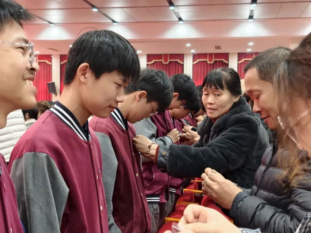 汉川外国语学校举行2026年中考百日誓师大会 第26张