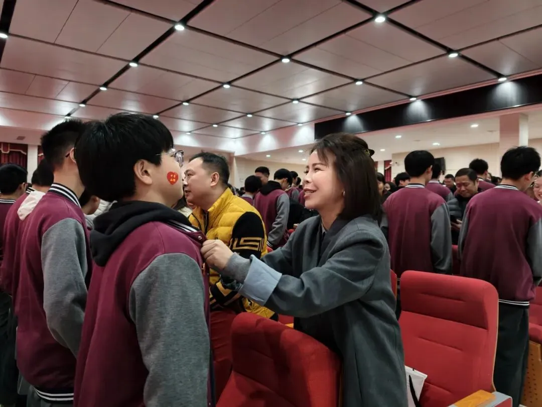 汉川外国语学校举行2026年中考百日誓师大会 第30张