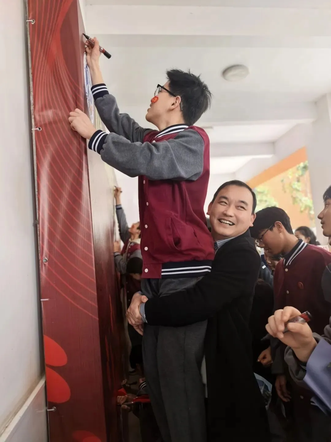 汉川外国语学校举行2026年中考百日誓师大会 第60张