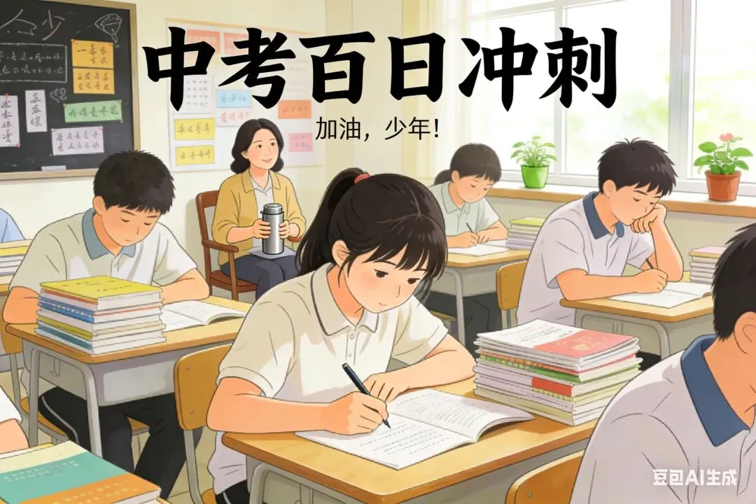 中考百日冲刺:学生抓3点,家长做3件事,提分最有效 第2张 中考百日冲刺:学生抓3点,家长做3件事,提分最有效 第2张