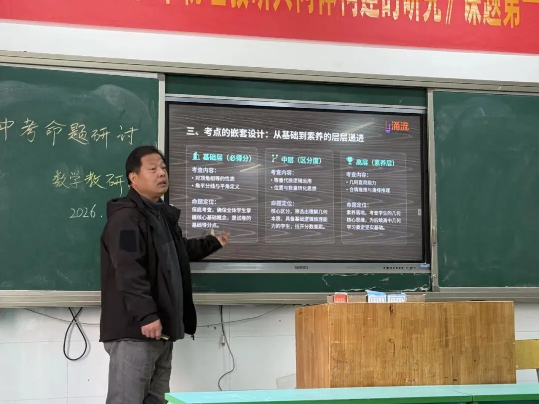 探•新课堂丨聚焦中考命题研讨,赋能课堂教学提质 ——合肥48中颍东分校数学教研组开展命题专题教研活动 第10张
