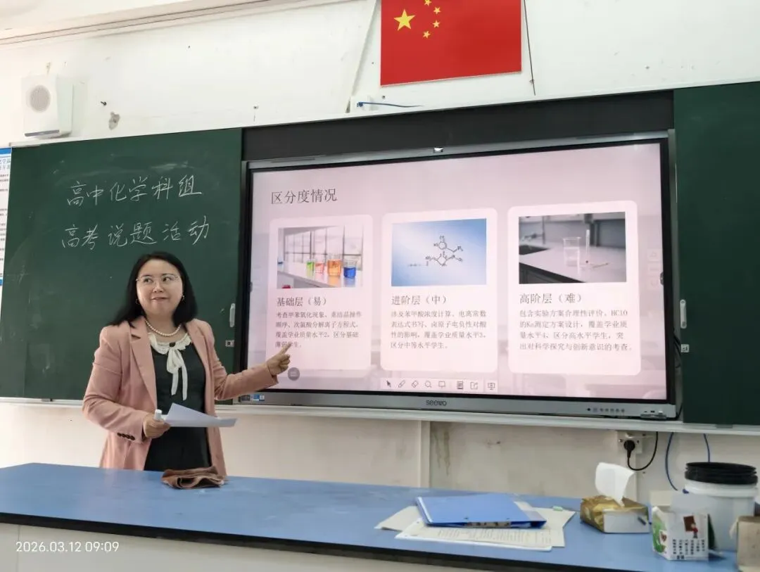 深研高考真题,共绘备考蓝图——高中化学科组高考备考策略研讨 第6张