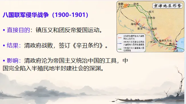 中考历史·二轮复习课件【列强侵略与民族危机】 第10张
