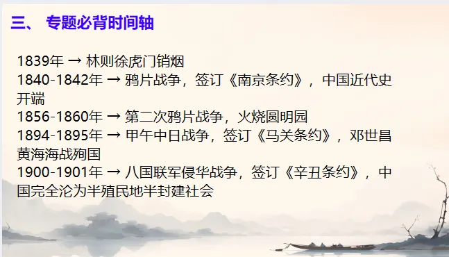 中考历史·二轮复习课件【列强侵略与民族危机】 第13张