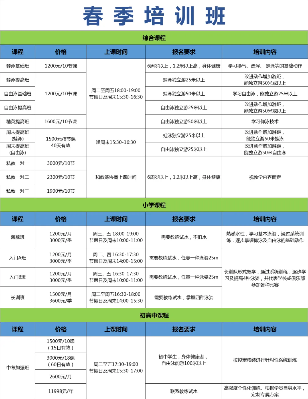 连续两年中考指定考点!广州中学游泳馆双名师直训课程首发,2026春季班同步启动 第10张