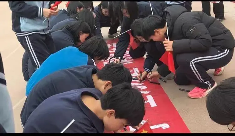 百日策马,六月扬眉——魏县第十八中学中考百日誓师大会 第48张