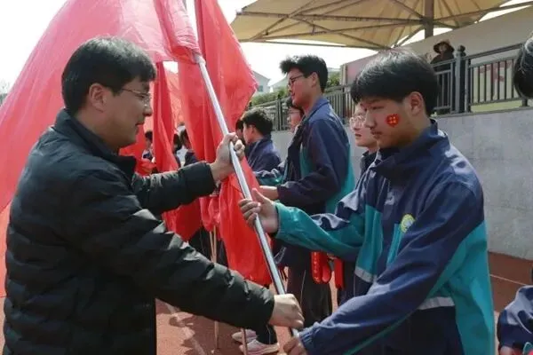 中考季!萧山各初中举行百日誓师大会 第29张