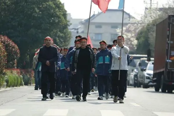 中考季!萧山各初中举行百日誓师大会 第30张