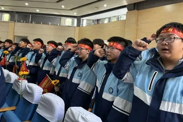 中考季!萧山各初中举行百日誓师大会 第32张