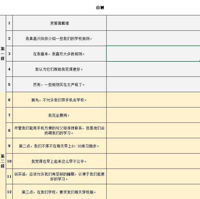 【英语中考作文】今日话题:谈行为规范(我们学校的规章制度)满分书面表达-免费资源下载 第3张