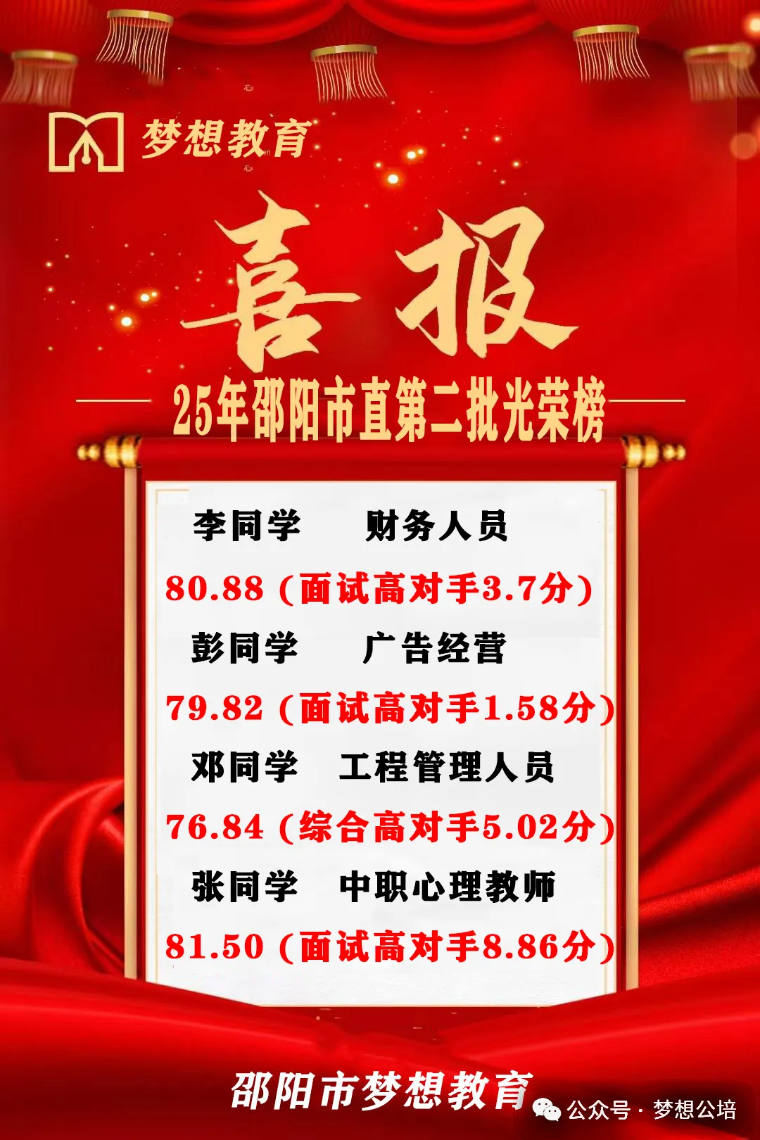2026年湖南省考申论真题(考生回忆版)出炉,邵阳梦想公考与你在面试中不见不散! 第27张