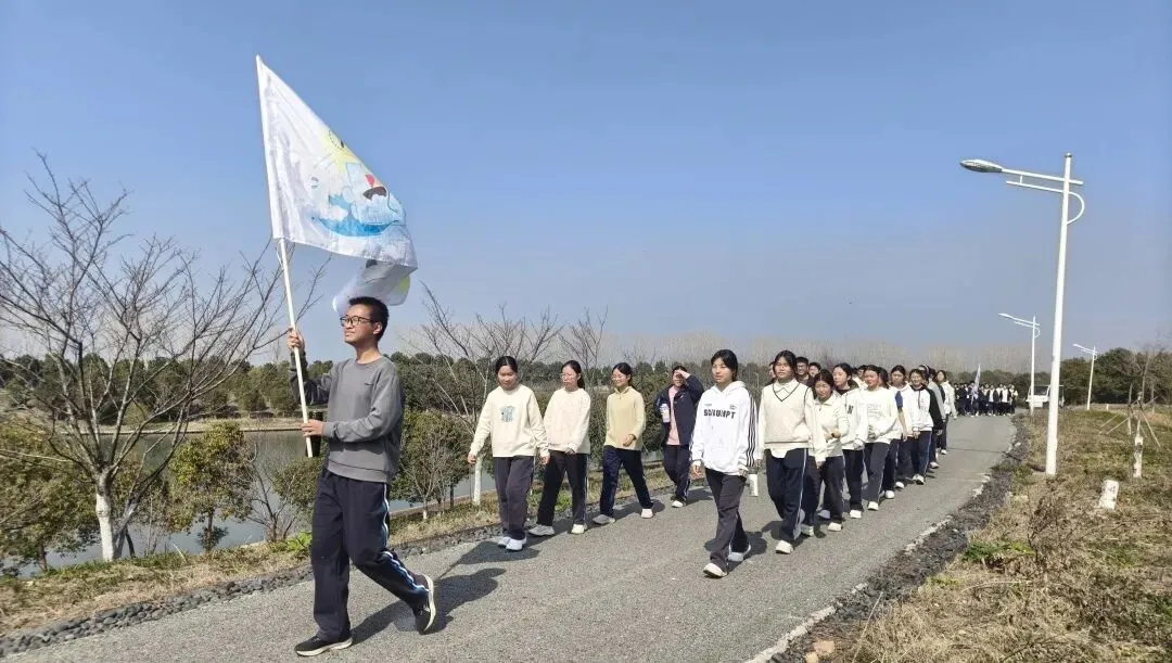 【铭 · 韵德育】百日誓师燃斗志 逐梦中考启新程——嘉善县丁栅中心学校举行九年级百日冲刺誓师大会 第32张