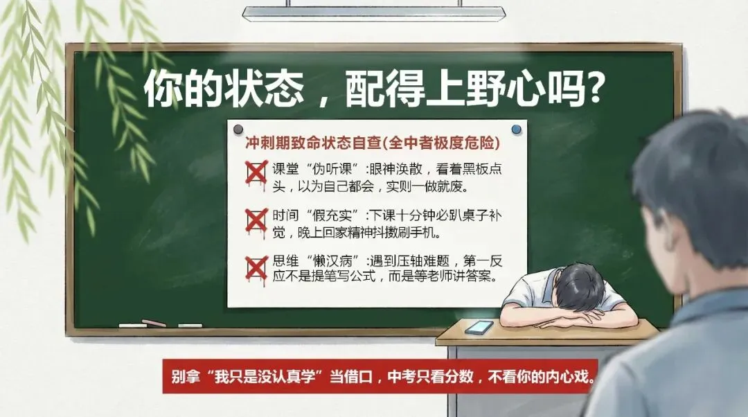 初三中考百日冲刺誓师班会ppt:最后一百天,黑马还是炮灰?含教案、讲稿 第5张