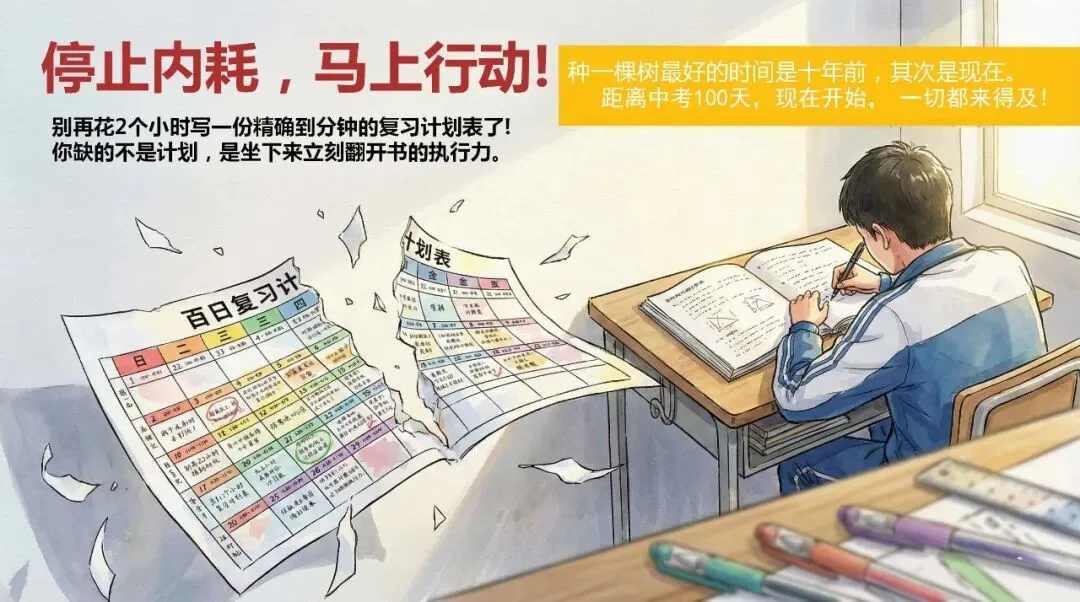 初三中考百日冲刺誓师班会ppt:最后一百天,黑马还是炮灰?含教案、讲稿 第12张