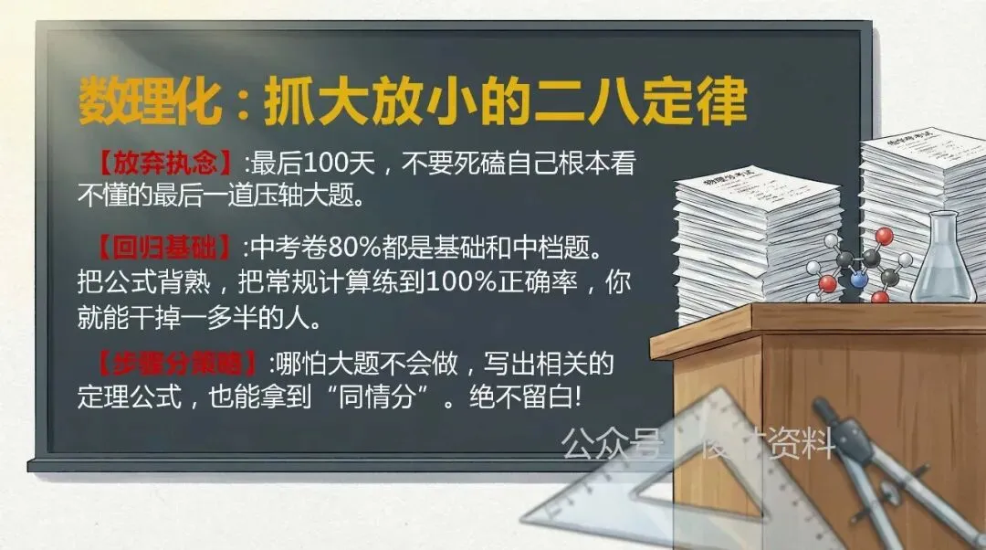 初三中考百日冲刺誓师班会ppt:最后一百天,黑马还是炮灰?含教案、讲稿 第15张