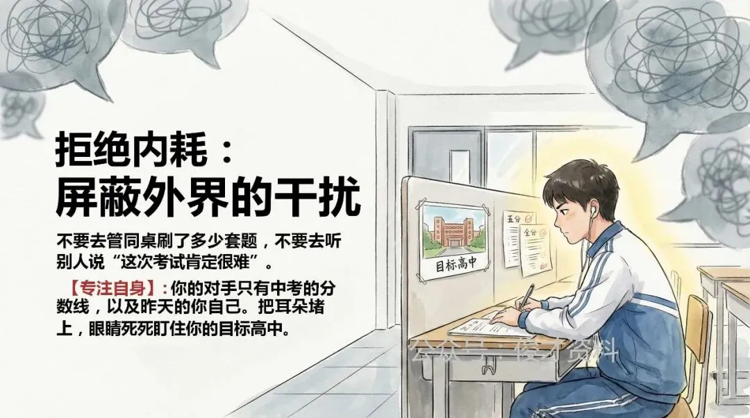 初三中考百日冲刺誓师班会ppt:最后一百天,黑马还是炮灰?含教案、讲稿 第22张