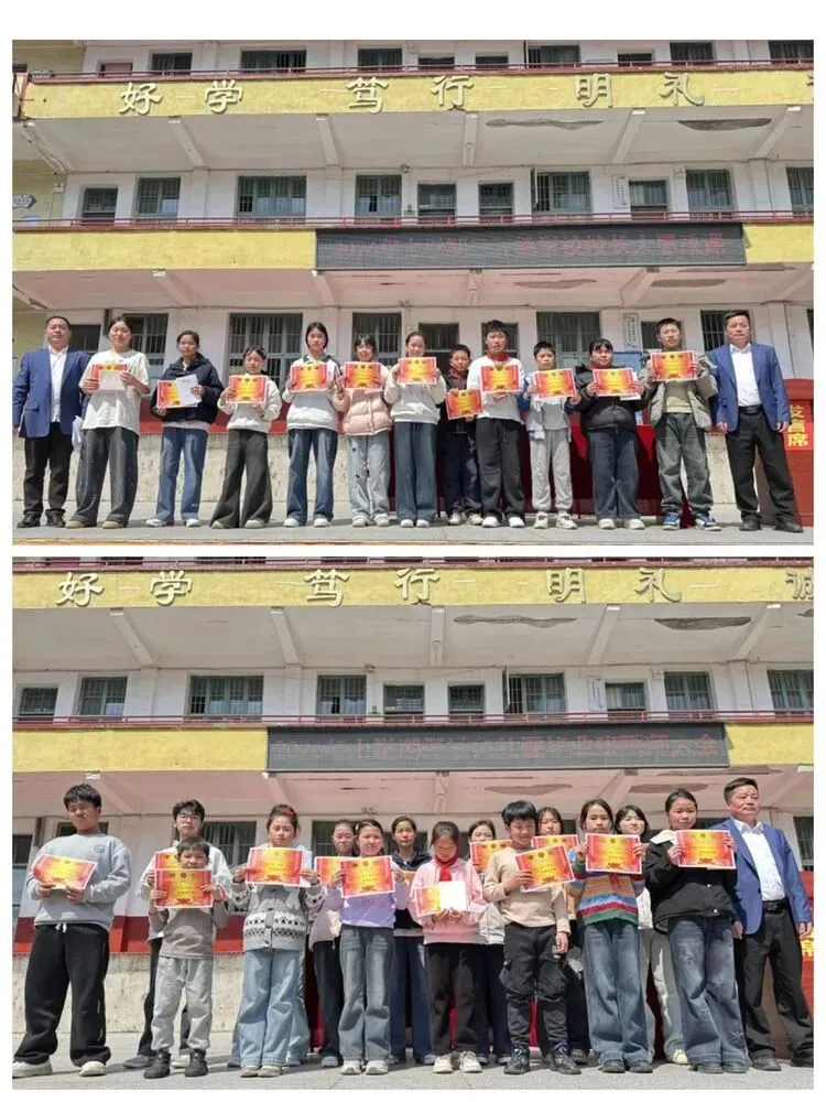 逐梦新程,誓耀中考——三江镇学校2026年上学期开学典礼暨毕业班励志誓师大会纪实 第24张