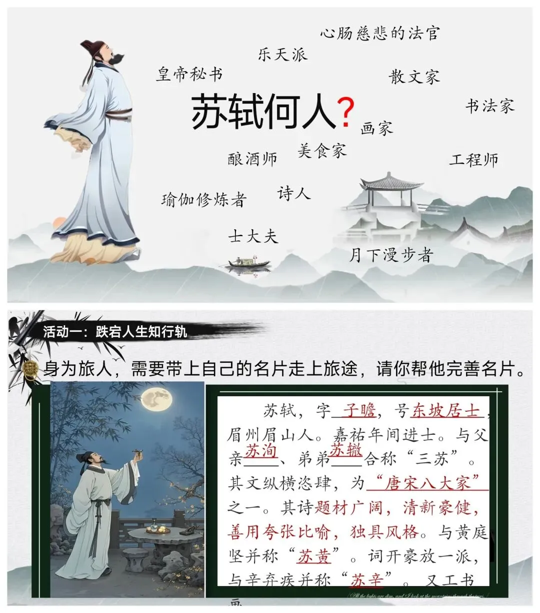 中考语文复习之苏轼专题 第4张