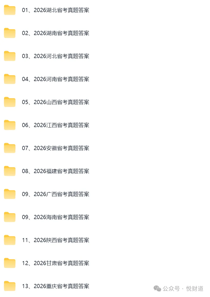 (完整版)快保存,2026年省考行测真题卷及答案解析 第1张