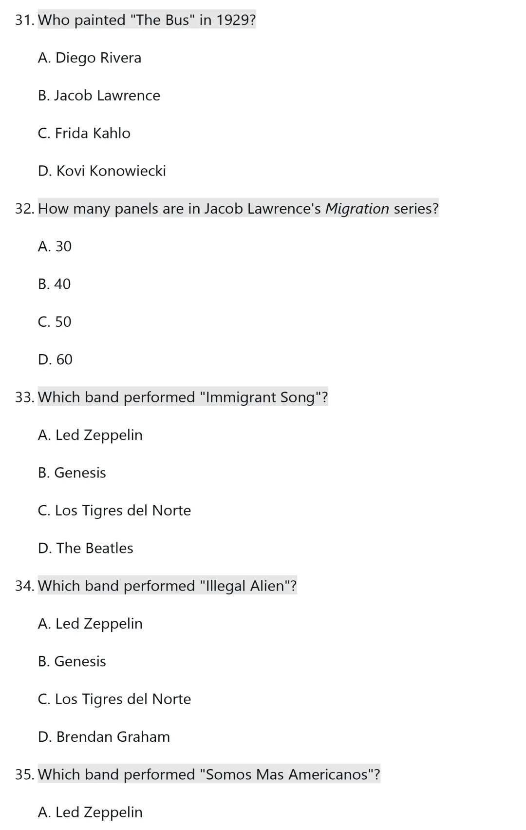 WSC模拟真题题库:历史部分|2026世界学者杯备赛攻略 The World Scholar's Cup 第31张