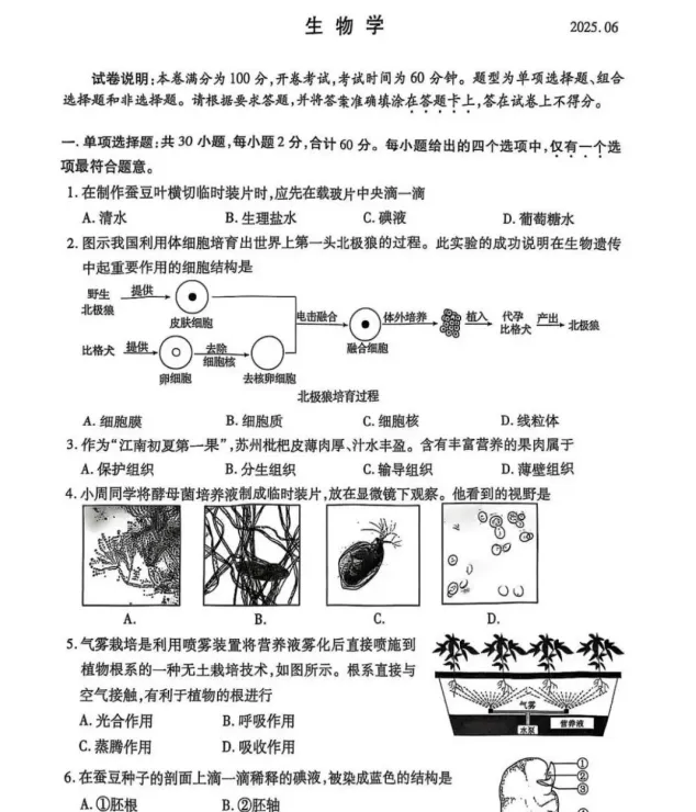 【各省】2025年中考真题【全科】试卷真题+参考答案 第75张