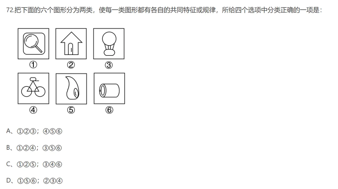 图形判断推理 | 考公行测真题解答(陕西省考2020_2) 第1张