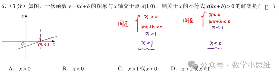 8下真题10套枫杨外语月考讲解 第8张