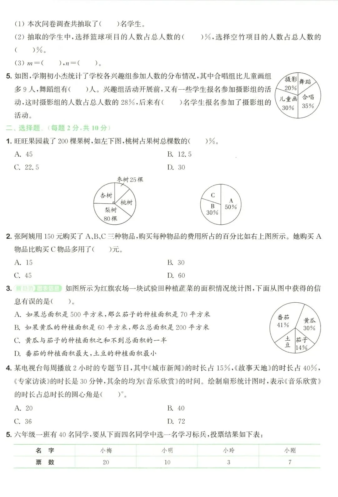 【小学教辅】2026春下册 《拔尖大试卷》语文数学英语123456年级 pdf 第5张