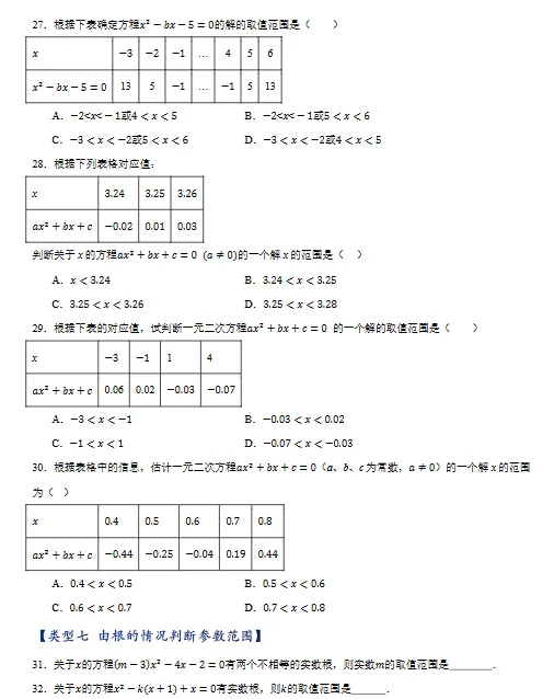 2025初中数学中考方程(原卷版+解析版)|可下载打印 第6张