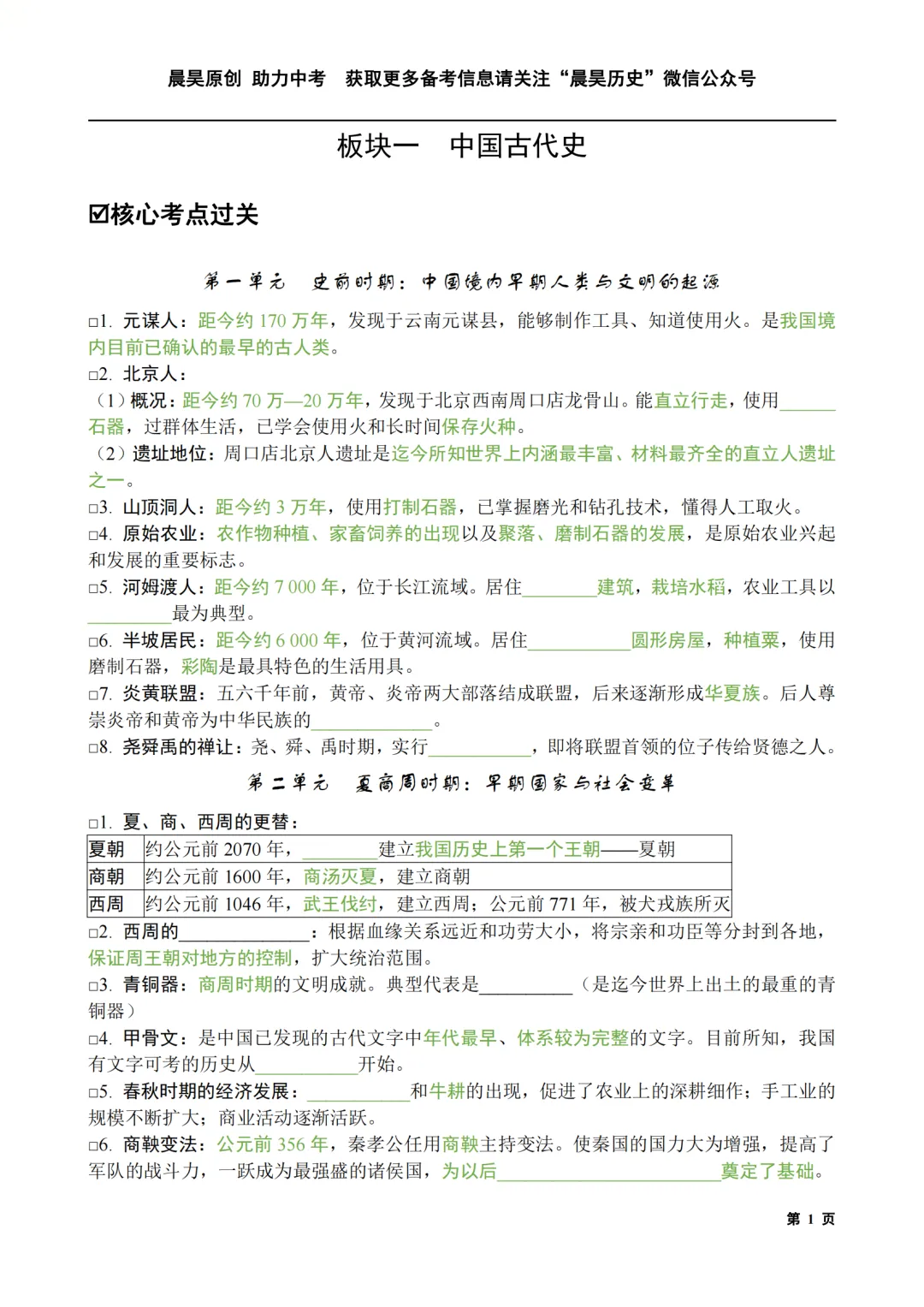 【重磅发布】2026中考历史·核心考点一本通 第6张