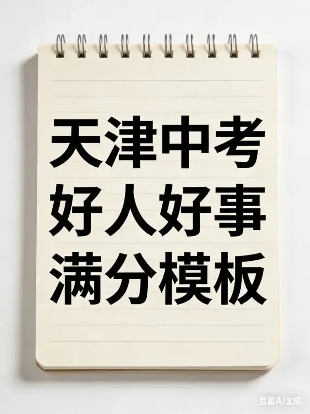 天津英语中考“好人好事”成常驻嘉宾的核心原因 第3张