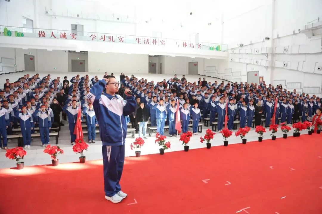 百日砺剑,逐梦中考!兵团二中经开校区2026届初三百日誓师大会燃情启幕 第35张