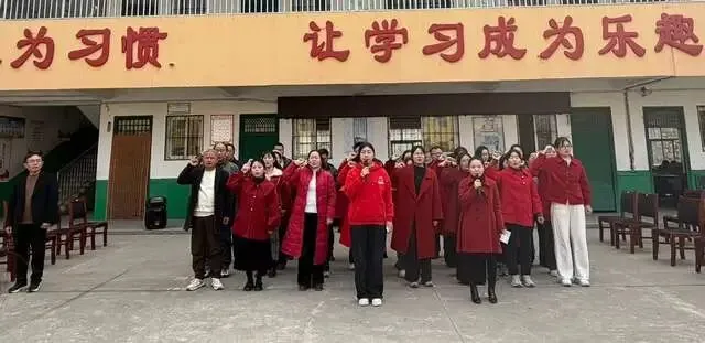 鏖战百日 不负韶华—老庄镇初级中学中考百日誓师大会 第6张