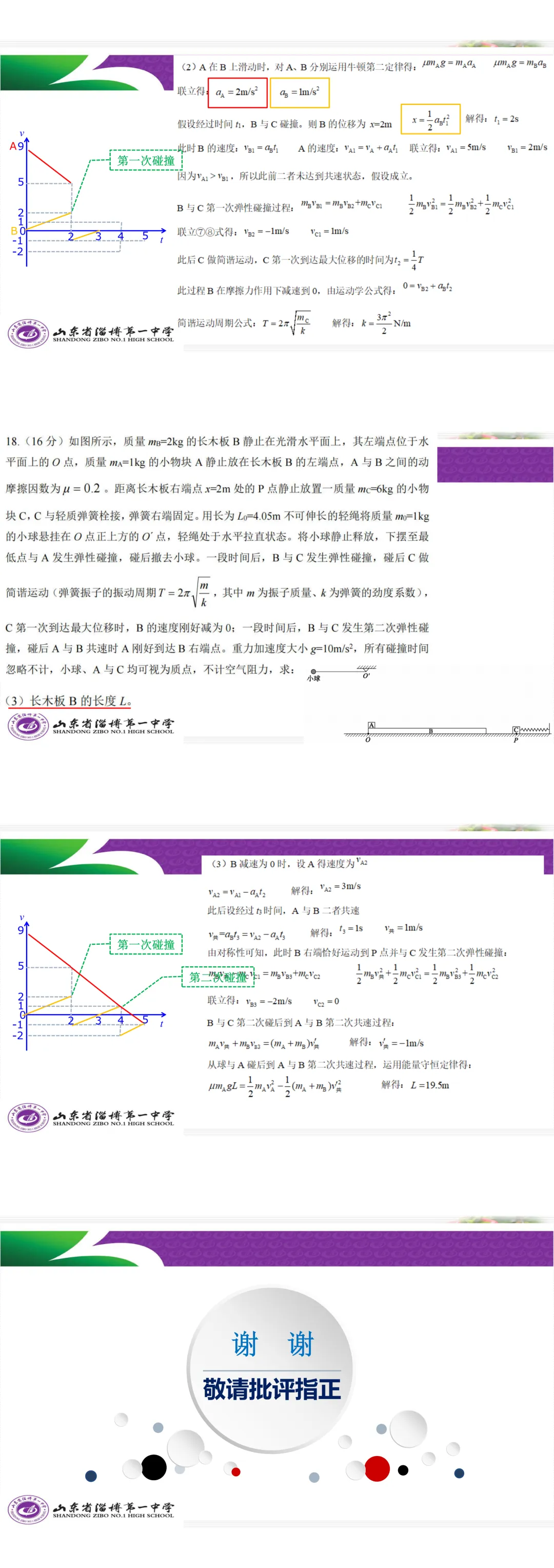 高三物理模拟考试试题分析(二) 第4张