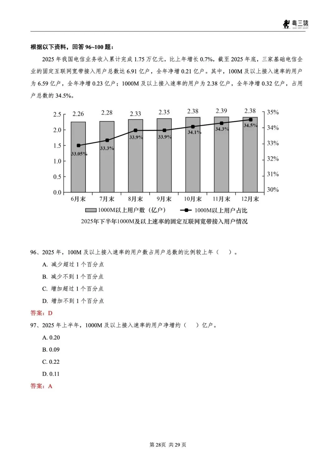 笔试真题丨2026广东事业单位统考笔试真题 第29张 笔试真题丨2026广东事业单位统考笔试真题 第29张