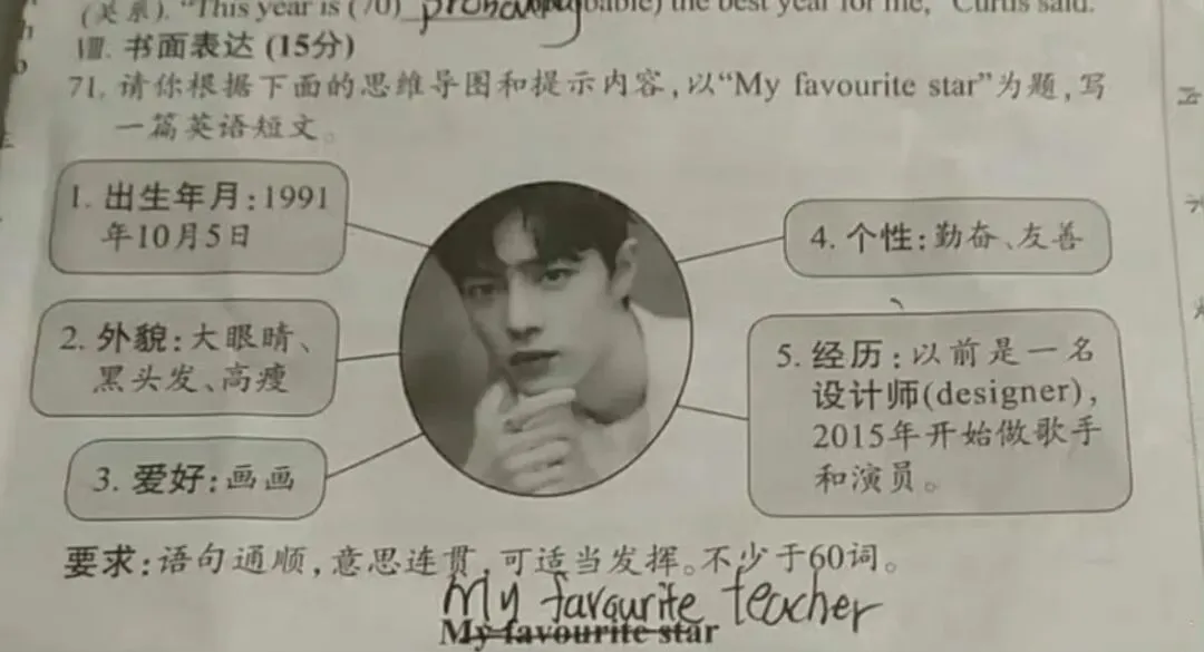 从舞台到试卷|肖战:用榜样力量,走进青春课堂 第4张