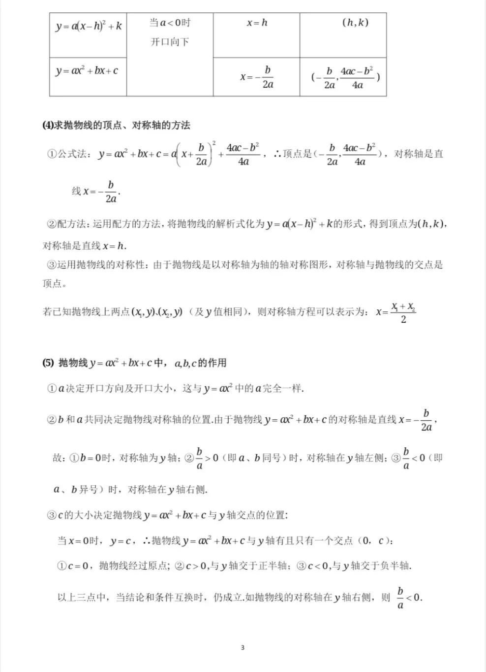 中考必备公式和结论(七) 第3张 中考必备公式和结论(七) 第3张