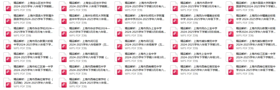 【初中6-9年级合集】上海名校3月月考真题卷来了!含答案解析,速领! 第4张