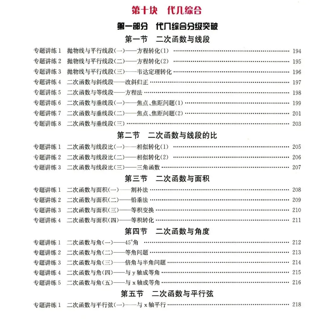 中考专题讲练——代几综合分级突破 第2张