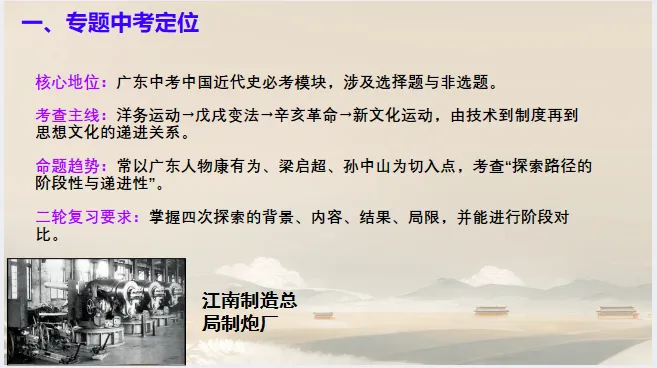 中考历史·二轮复习课件【近代化探索】 第4张