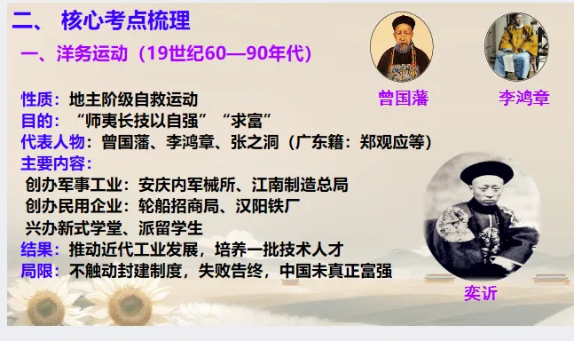 中考历史·二轮复习课件【近代化探索】 第5张