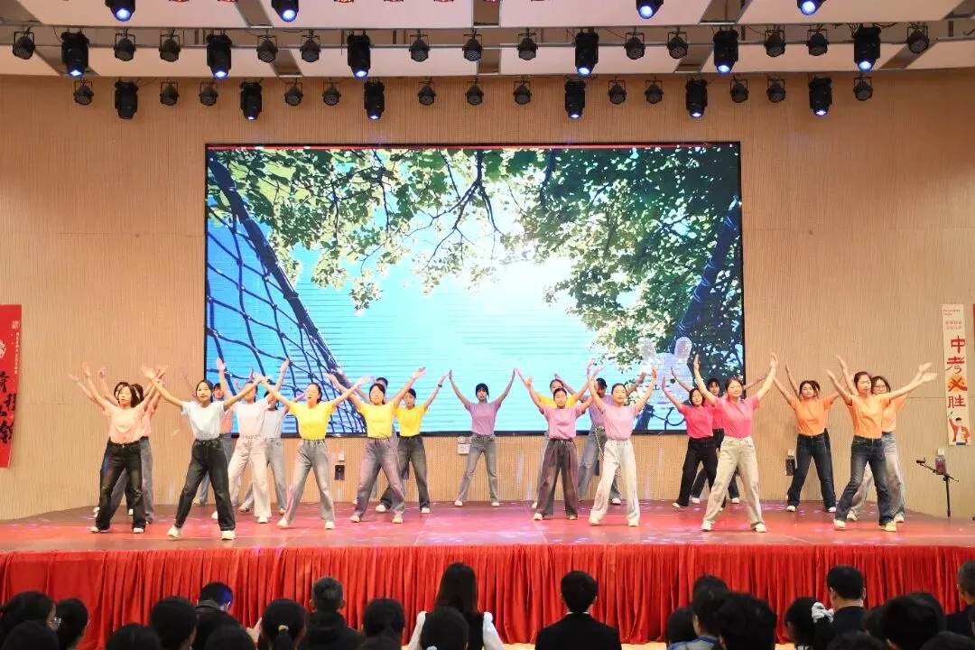 扬鞭奋进正当时,赢在中考最少年——东乡七中九年级百日誓师大会 第25张