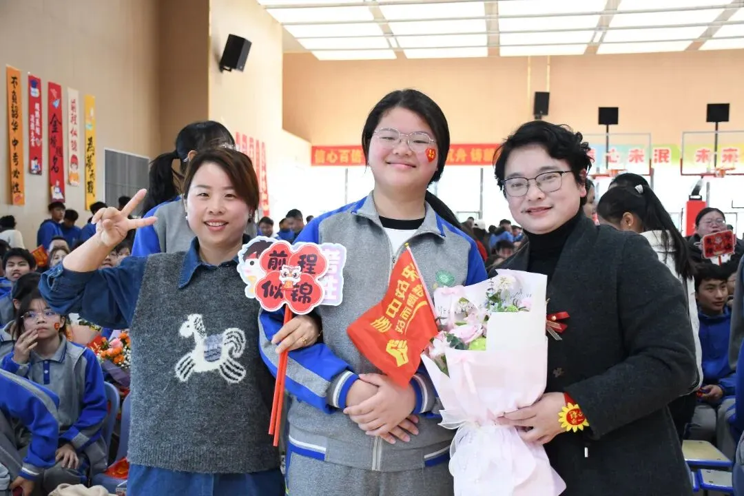 扬鞭奋进正当时,赢在中考最少年——东乡七中九年级百日誓师大会 第44张